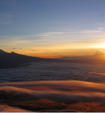 Mount Meru sunrise