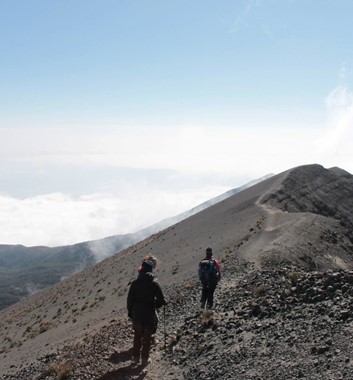 Mount Meru summit ridge walk