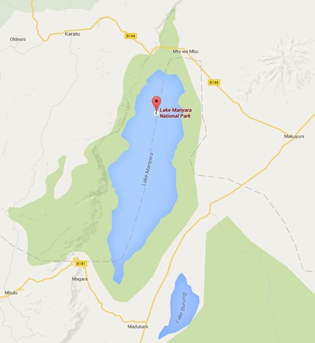 lake manyara national park map.JPG
