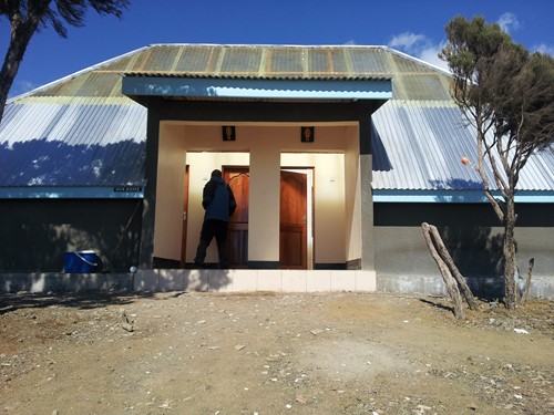 new toilets on Kilimanjaro