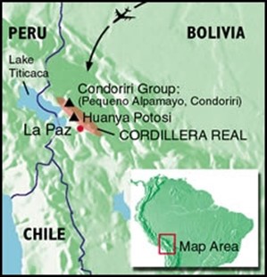 Bolivia Cordillera Real map.jpg