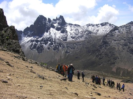 Mount Kenya - Sirimon Route