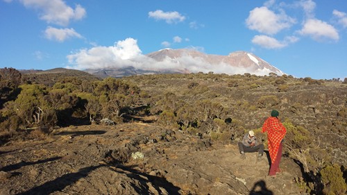 View of Kilimanjaro from Shira Camp (1)