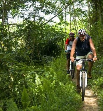 mountain biking tours in borneo