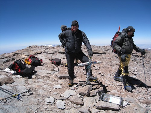 Summit of Mount Aconcagua