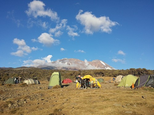 Kilimanjaro daily routine