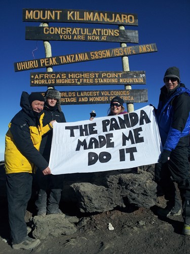 climb Kilimanjaro for charity