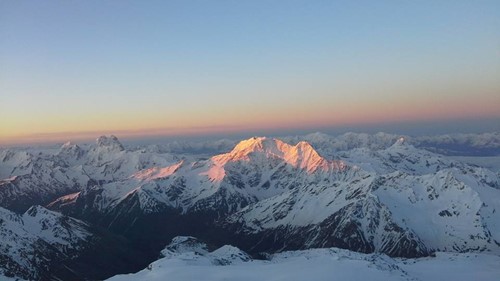 View from Mount Elbrus