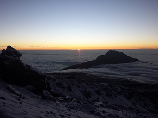 Surise on Kilimanjaro with Mawenzi in foreground.jpg
