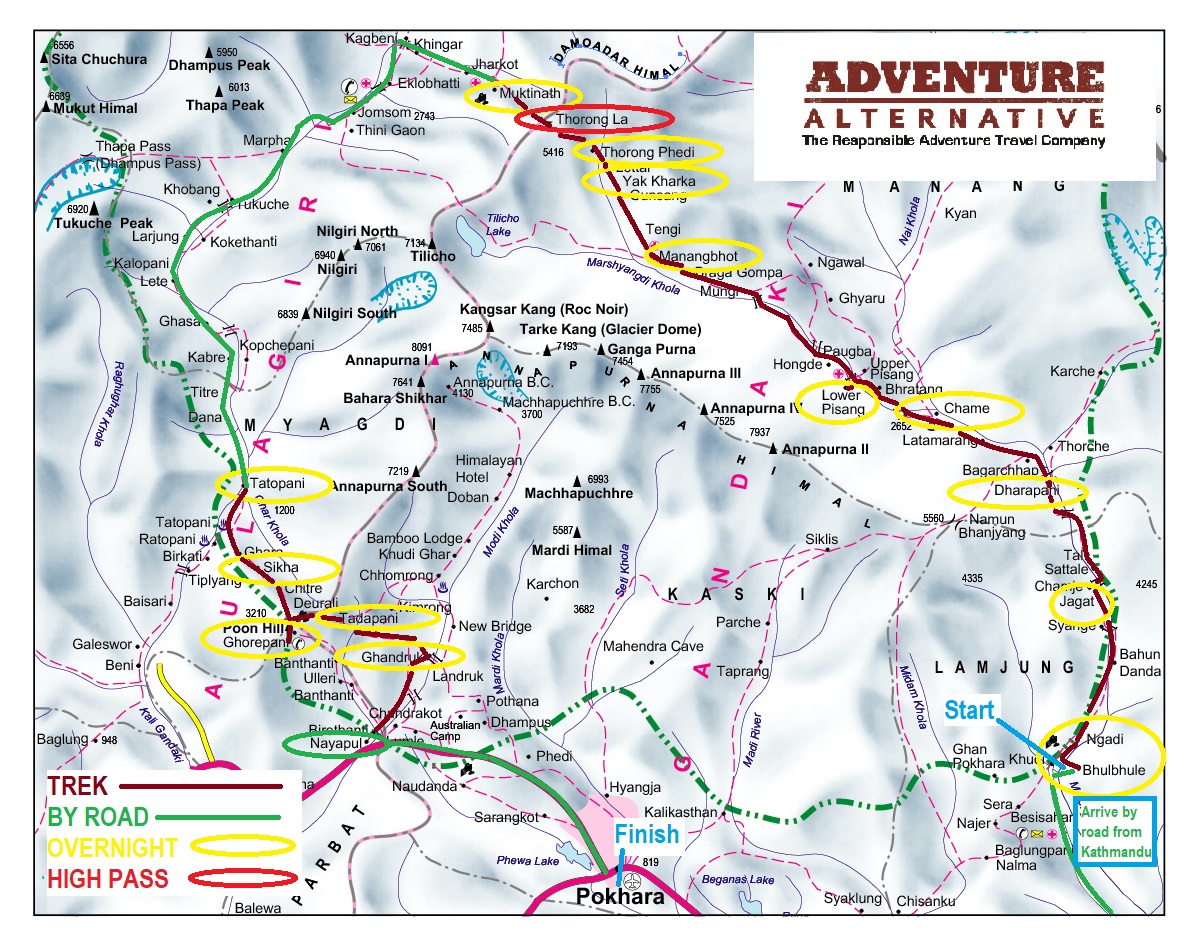 Wreedheid boycot Overredend Annapurna Circuit Trek, Nepal 2023/24 | Adventure Alternative