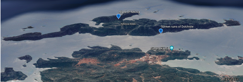 Google Earth - Island of Kekova