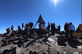 Summit of Mount Toubkal
