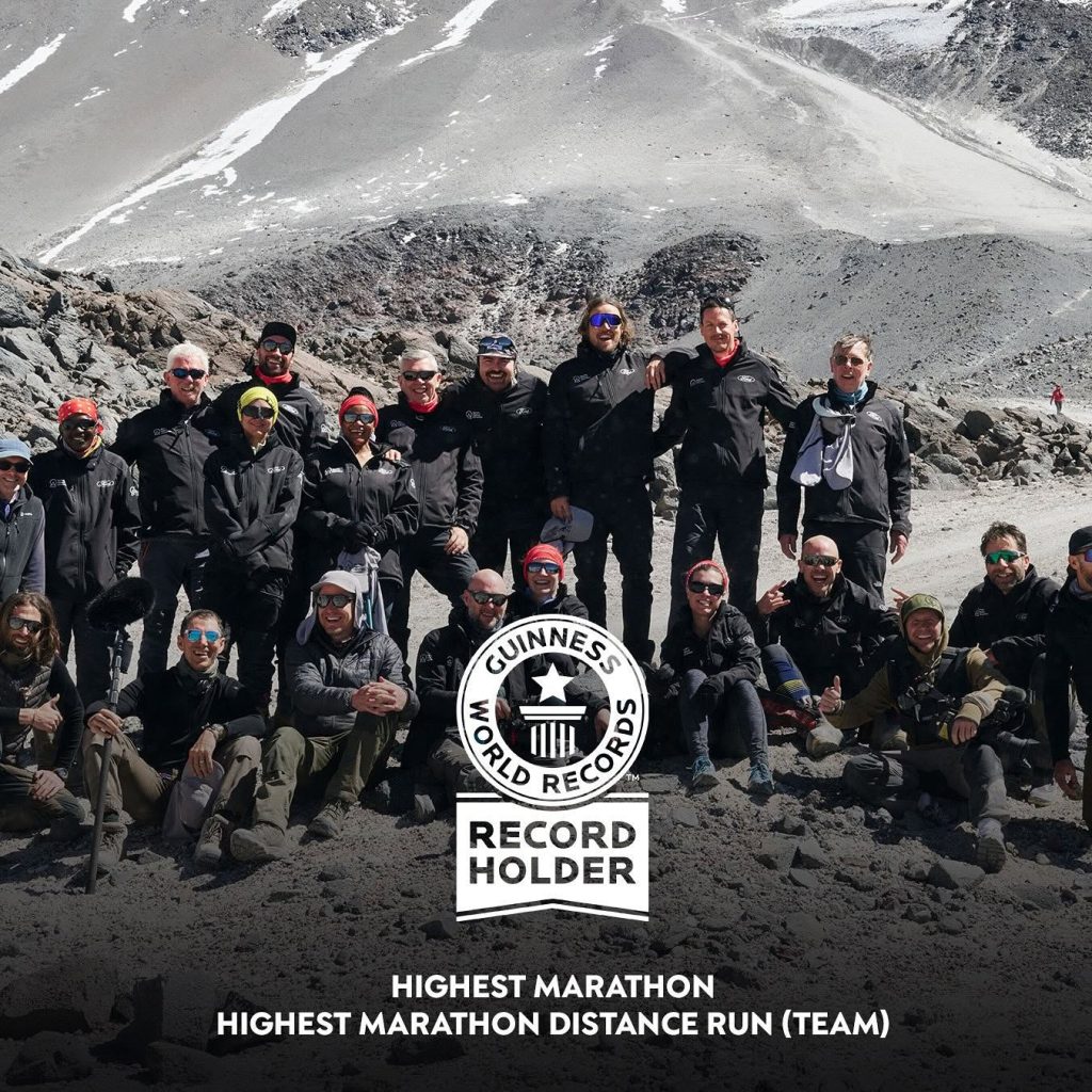 Guinness World Record - World's Highest Marathon.