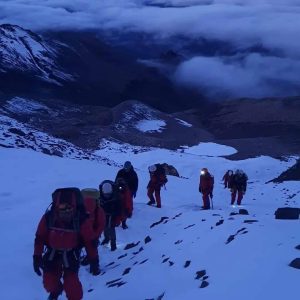 Summit Day on Chulu East Peak